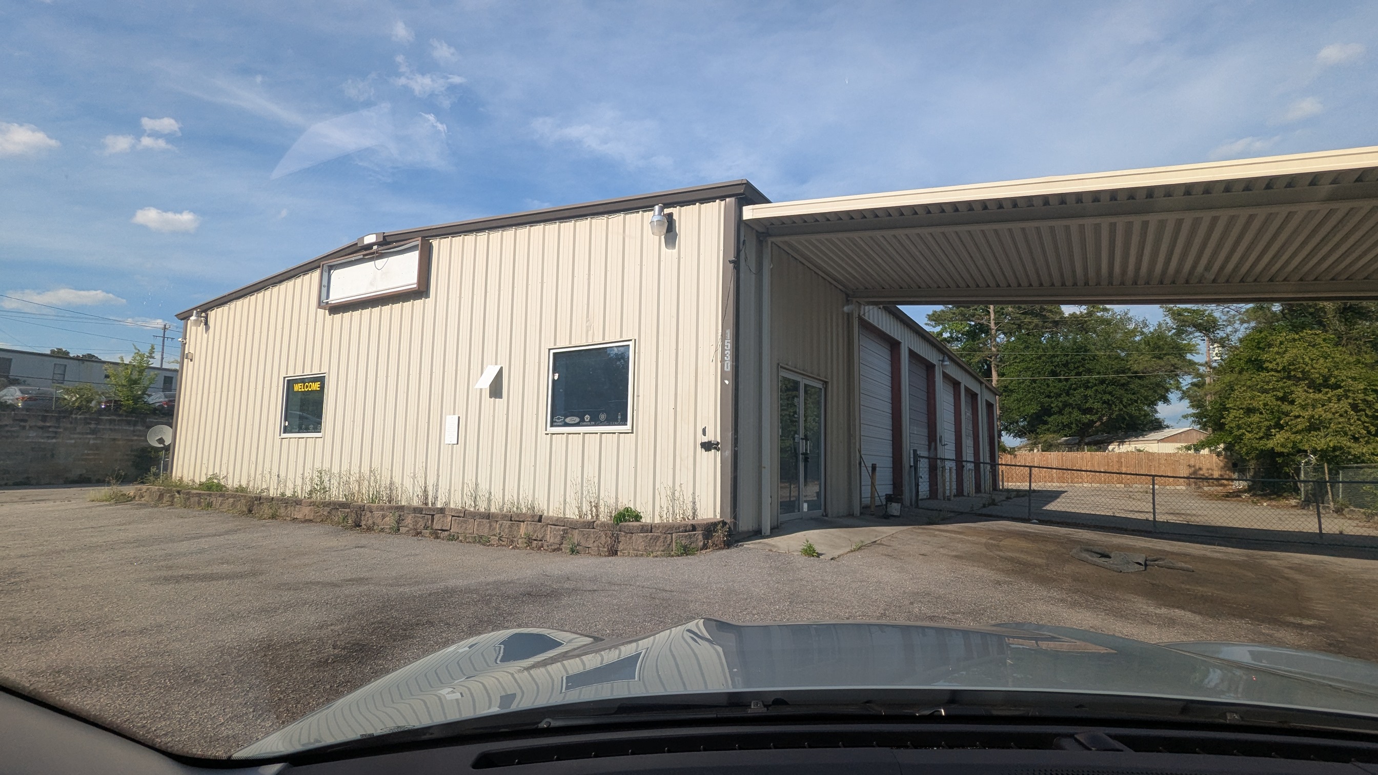 1530 Leaside Dr exterior — commercial building on road-visible lot, Columbia SC